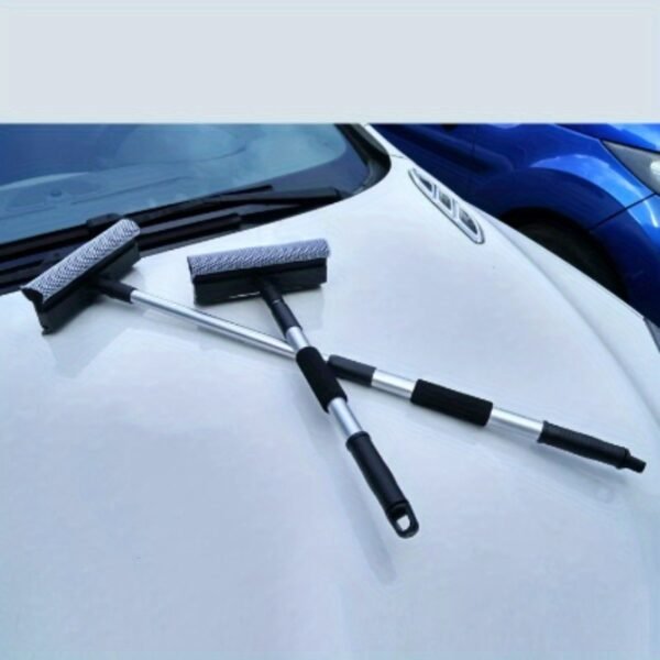 1pc Adjustable Extendable Sponges Rubber Car Windshield Cleaning Squeegee Cloths Brushes Accesorios Window Sponge Cleaning Tools