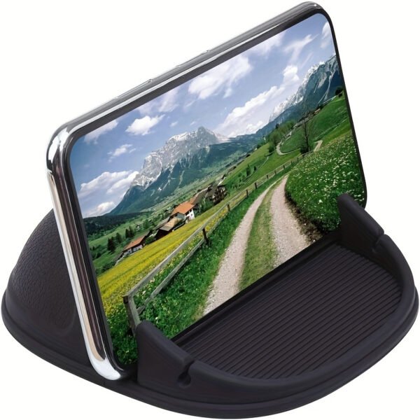 Car Phone Holder Non-Slip Dashboard Mount Heat & Water Resistant Universal Stand