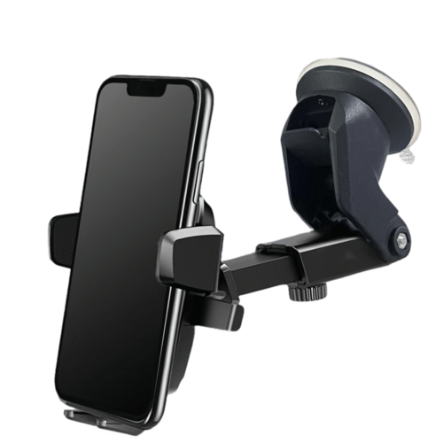 Adjustable Phone Holder with Suction Cup Mount for Multiple Locations