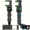 360° Rotatable Car Phone Holder Adjustable L-Shaped Mount Secure Grip Dashboard Stand