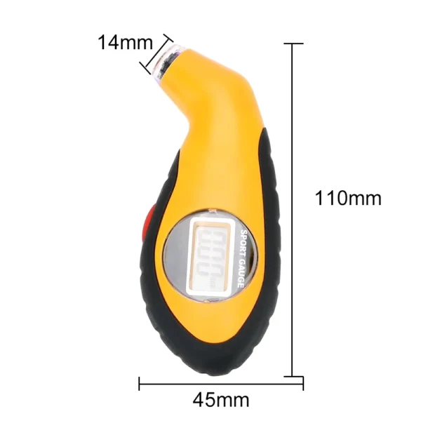 KINGBOLEN Electronic Digital LCD Car Tire Manometer Barometers Tester