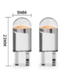 5pcs T10 LED Bulb W5W 194 12V Car Interior Dome Light (White)