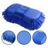 Microfiber Chenille Car Wash Sponge Cleaning Pad Soft Auto Wash Glove