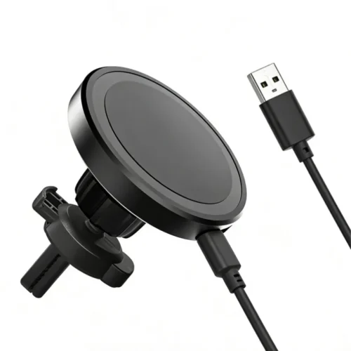 Car Magnetic Car Wireless Charger Air Vent Phone Holder For Magsafe iPhone 17 16 15 14 13 12 11 Pro Max Cellphone Bracket Mount