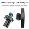 Car Magnetic Car Wireless Charger Air Vent Phone Holder For Magsafe iPhone 17 16 15 14 13 12 11 Pro Max Cellphone Bracket Mount