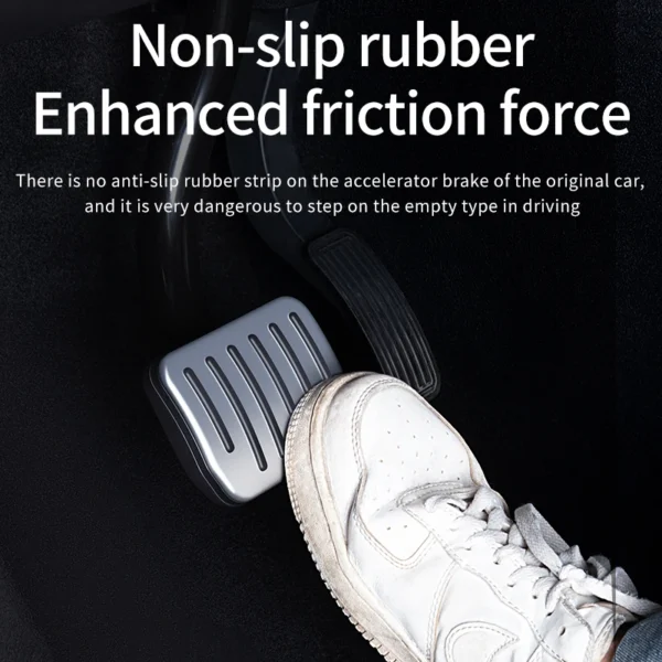 For Tesla Model Y Juniper 2025-2020 Launch Model 3 2017-2024 Highland Accelerator Brake Pedal Anti Slip Foot Rest Cover