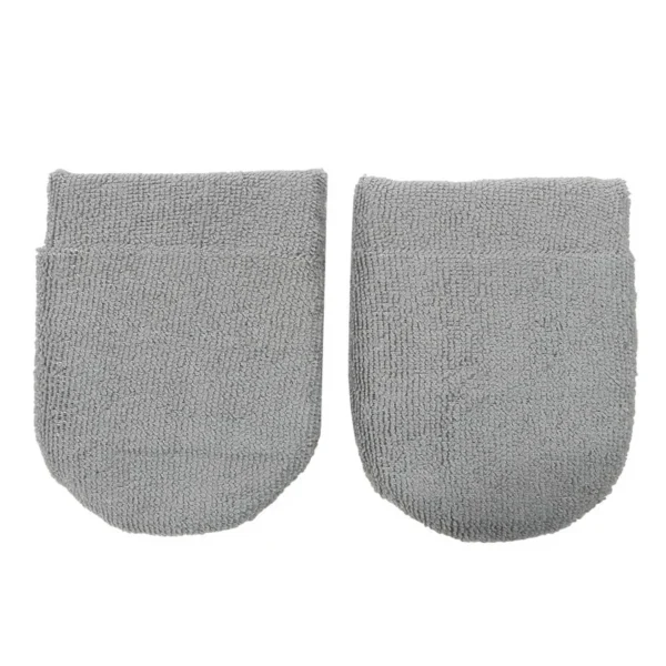 6pcs Soft Microfiber Car Wax Applicator Mitts Polishing Sponge Wax Foam Applicator Pad For Car Cleaning Auto Detailing