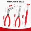 3pcs Electrical Disconnect Pliers, Automotive Electrical Connector Removal Tool, Connector Separator for Cars, Trucks, SUVs