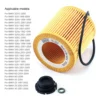 Car Engine Oil Filter 11427512300 11421427908 Oil Filter Replacement for BMW 323i 325i 328i 330i M3 X3 Z3 Z4 X5