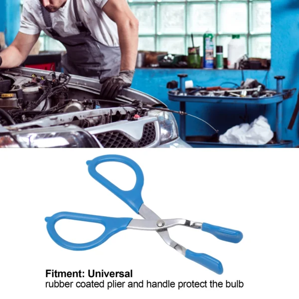 Mini Bulb Plier Tool Mini Bulb Remover Universal Metal Removal Installation Tool for Removing Hard To Reach Miniature Bulbs