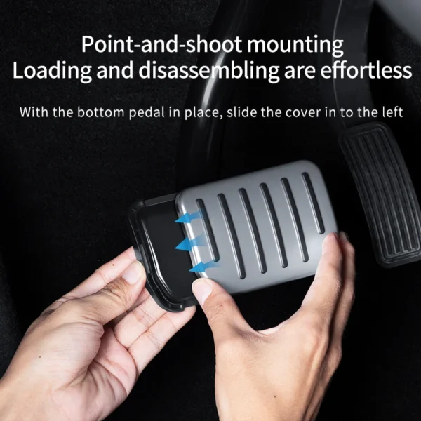 For Tesla Model Y Juniper 2025-2020 Launch Model 3 2017-2024 Highland Accelerator Brake Pedal Anti Slip Foot Rest Cover