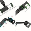 360° Rotatable Car Phone Holder Adjustable L-Shaped Mount Secure Grip Dashboard Stand