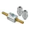 Electronic Oil pressure Gauge With 1/8NPT Sensor Red Display Digital 0-150PSI AN6 9MM To 1/8NPT Adapter