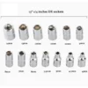 46pcs Tool Kit Screwdriver Bit Socket Ratchet Wrench Set Box Car Repair Hand Tools