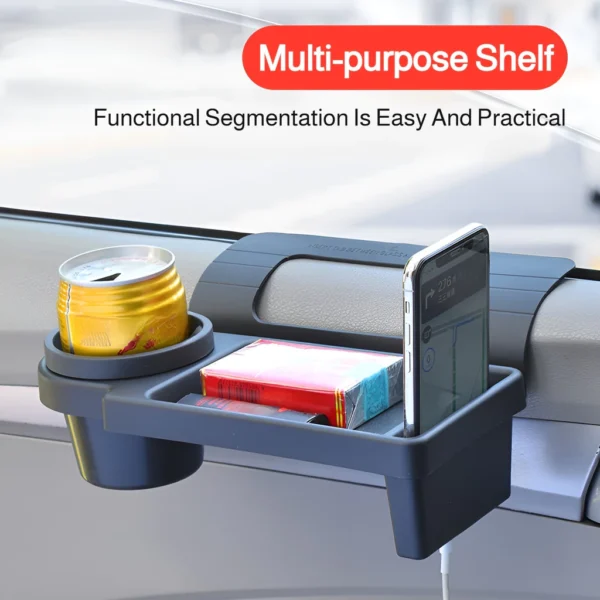 Car Multi-Functional Storage Box - Car Organizer/Phone Holder/Storage Box