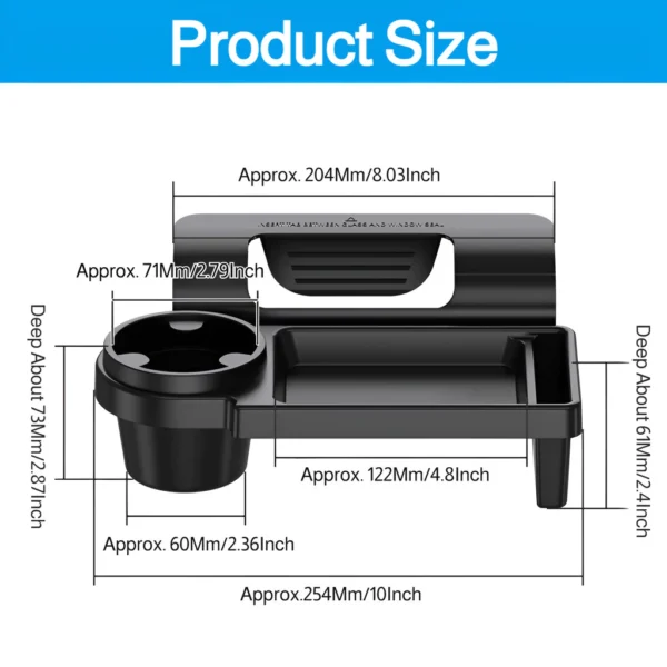 Car Multi-Functional Storage Box - Car Organizer/Phone Holder/Storage Box